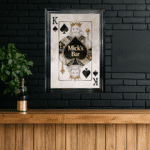 King of Hearts - Personalised Framed Playing Card Wall Art - Image 7