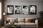 Confident Daughter Tattooed Woman - Framed Wall Art - Image 5