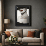 Confident Daughter Tattooed Woman - Framed Wall Art - Image 7