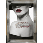 Confident Daughter Tattooed Woman - Framed Wall Art - Image 4