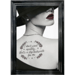 Equality Tattooed Woman - Framed Wall Art