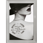 Equality Tattooed Woman - Framed Wall Art