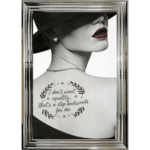 Equality Tattooed Woman - Framed Wall Art