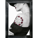 No Apology Tattooed Woman - Framed Wall Art
