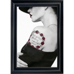 No Apology Tattooed Woman - Framed Wall Art