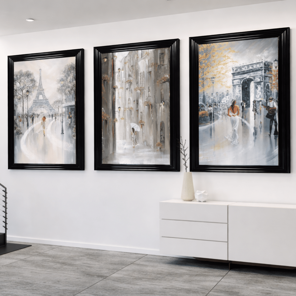 CITYSCAPE WALL ART FROM WHITESPLASH