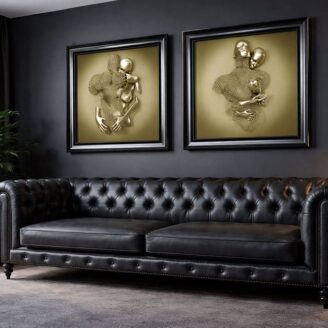 Luxury framed wall art for modern homes