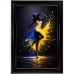 Skyflare Lady - Abstract Framed Wall Art