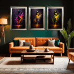 Lumen Jade Lady - Abstract Framed Wall Art - Image 3