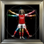 Arsenal Vitruvian Man - Framed Football Wall Art