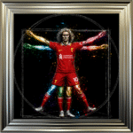 Liverpool Vitruvian Man - Framed Football Wall Art