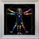 Scotland Vitruvian Man - Framed Football Wall Art - Image 5