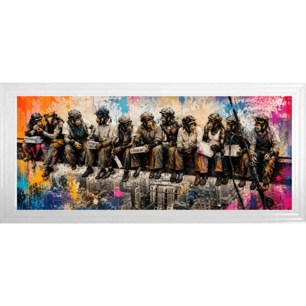 Monkey Business – Modern Framed Wall Art