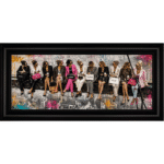 Ladies Who Lunch – Modern Framed Wall Art