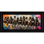 Monkey Business – Modern Fashion Framed Wall Art