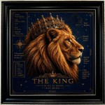 The King Project – Luxury Framed Lion Wall Art