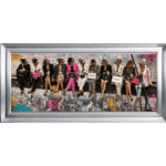 Ladies Who Lunch – Modern Framed Wall Art