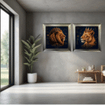 The Queen Project – Luxury Framed Lion Wall Art - Image 2