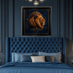 The King Project – Luxury Framed Lion Wall Art - Image 4