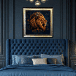 The King Project – Luxury Framed Lion Wall Art - Image 5