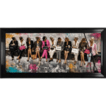 Ladies Who Lunch – Modern Framed Wall Art