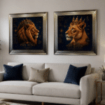 The Queen Project – Luxury Framed Lion Wall Art - Image 4