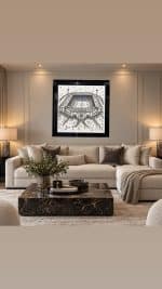 Marching on Together – Crowd Framed Wall Art - Image 4