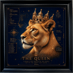 The Lion Queen Project – Framed Lion Wall Art