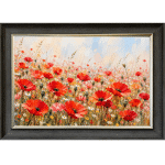Wild Poppy – Wildflower Meadow Framed Wall Art