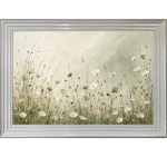Whispers of Sage – Wildflower Meadow Framed Wall Art
