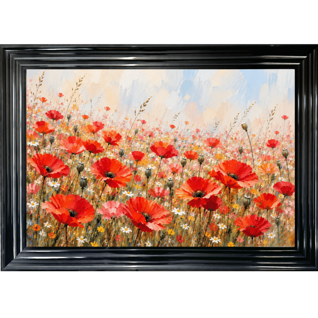 Wild Poppy – Wildflower Meadow Framed Wall Art