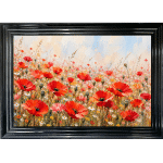Wild Poppy – Wildflower Meadow Framed Wall Art