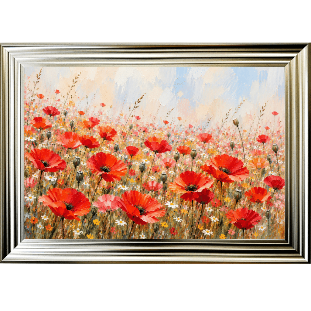Wild Poppy – Wildflower Meadow Framed Wall Art