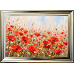 Wild Poppy – Wildflower Meadow Framed Wall Art