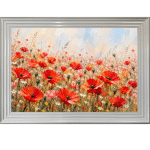 Wild Poppy – Wildflower Meadow Framed Wall Art