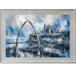 Whitby Through The Whale Bones - Abstract Wall Art
