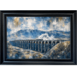 The Ribblehead Viaduct - Abstract Framed Wall Art