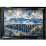 The Ribblehead Viaduct - Abstract Framed Wall Art