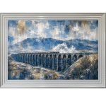 The Ribblehead Viaduct - Abstract Framed Wall Art