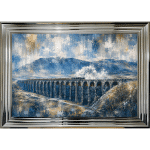 The Ribblehead Viaduct - Abstract Framed Wall Art