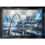 Whitby Through The Whale Bones - Abstract Wall Art