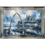 Whitby Through The Whale Bones - Abstract Wall Art