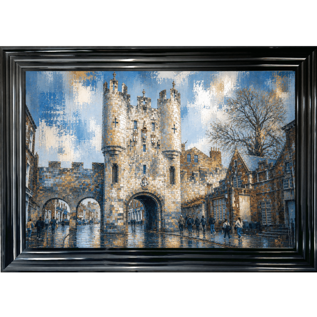 City of York - Abstract Framed Wall Art