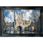 City of York - Abstract Framed Wall Art
