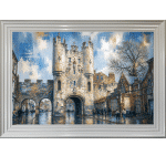 City of York - Abstract Framed Wall Art
