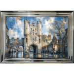 City of York - Abstract Framed Wall Art
