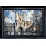 City of York - Abstract Framed Wall Art