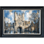 City of York - Abstract Framed Wall Art