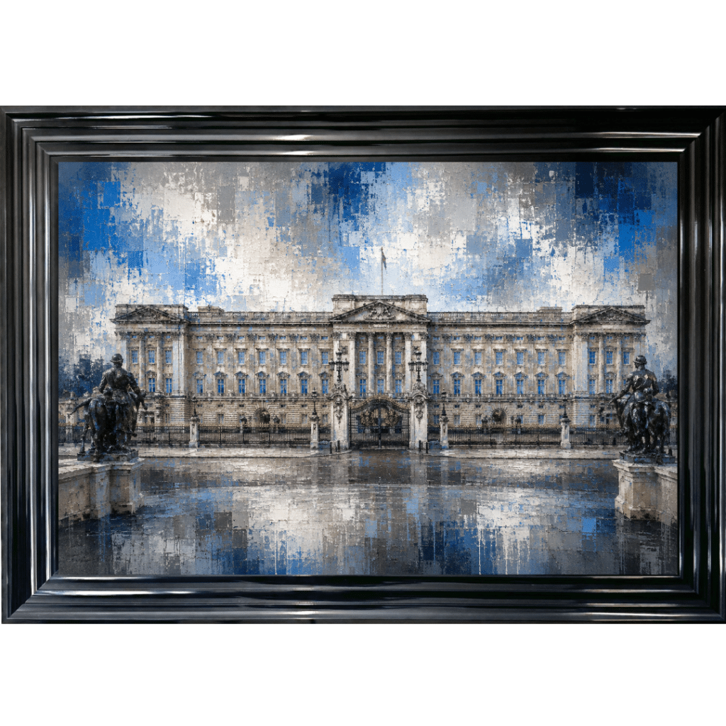 Buckingham Palace - Abstract Framed Wall Art