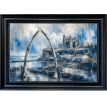 Whitby Through The Whale Bones - Abstract Wall Art